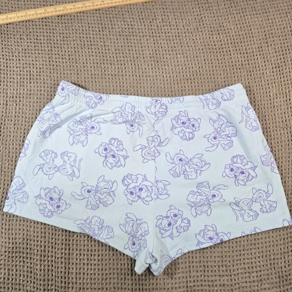 Disney White and Purple Character Sleep Shorts - Picture 2 of 7